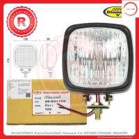 ไฟเวิร์คแลมป์ 06-6311C0 DIAMOND WORK LAMP 12V 55W ไฟสปอร์ตไลท์ เหลี่ยม FOG LAMP SQUARE วรจักรออโต้