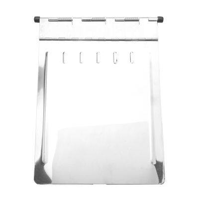 Metal Clipboard A4 Stainless Steel Patient Record Folders Clip Board Folder for Office School Teach Doctor Nurse