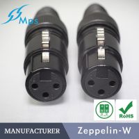 หัว xlr 3 pin  mps zepplin ราคาต่อ2ชิ้น ผู้1 เมีย 1 รบกวนอ่านรายละเอียด