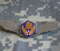 tomwang2012. US 6th Usaf sixth Air Force Military Pilot Wing Badge Insignia Metal Pin