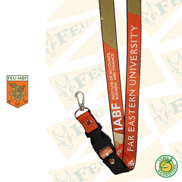 FEU Lanyard - IABF Lace with Case & Whistle | Lazada PH