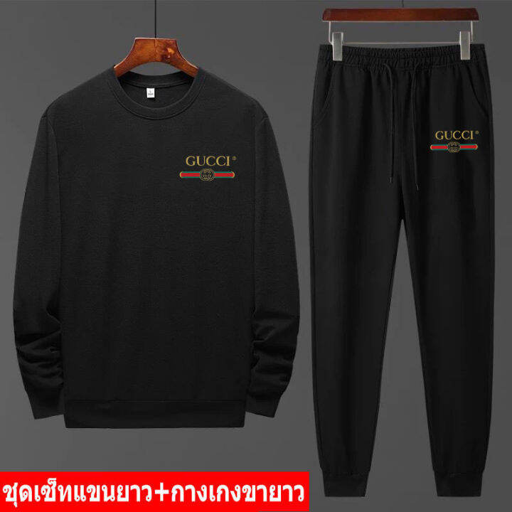 สินค้าในไทย-ชุดเซ็ทกันหนาวเสื้อคอกลมแขนยาว-กางเกงขายาว-เสื้อแขนยาวคอกลม-ผ้านุ่นใส่สบาย-ใส่ได้ทั้งหญิงและชาย-หลายสีหลายไซส-bk468-o-aa377