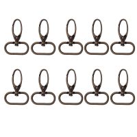 【CW】 10PCS Metal Luggage Dog Buckle Hanger Clasp Sewing Chain Buttons Hooks