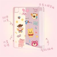 ใหม่ เคสซิลิโคนนิ่ม ลายการ์ตูนสัตว์ พร้อมช่องใส่ปากกา สายเข็มขัดแม่เหล็กดูด สําหรับ Apple iPad Mini 6 iPad 10 10.2 Air 4 5 1 2022