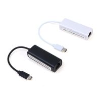 [Hot K] USB 3.1 Type C USB-C ถึง RJ45 100Mbps อะแดปเตอร์อีเทอร์เน็ต USB การ์ดเน็ตเวิร์ก Rj45 Type C USB C Lan สำหรับแล็ปท็อปแบบมีสายสายต่ออินเทอร์เน็ต1ชิ้น