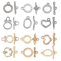 4Sets Stainless Steel Craft Toggle Clasps T Bar Connector Twist Toggle Bracelet Necklace Clasps for Diy Jewelry Making