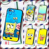 iPhone X XR 14 15 Pro Max Plus 230806 Black soft Phone case Fashion SpongeBob SquarePants