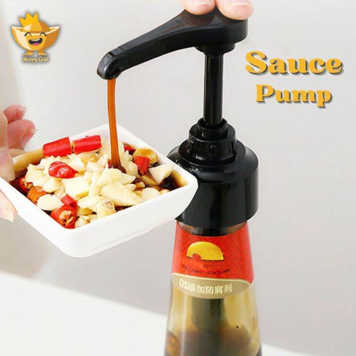 𝓗𝓖 Food Plastic Sauce Pump for Ketchup/Chocolate, Coffee Syrup
