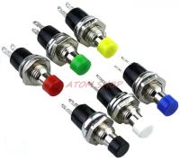 5pcs 6MM 7MM round no lock self reset Mini button switch press break switch PBS-110