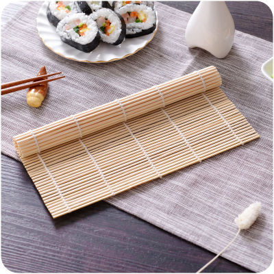 DIY ไม้ไผ่ซูชิชงกลิ้งเสื่อซูชิเครื่องมือข้าวลูกกลิ้งครัว G Adget อาหารญี่ปุ่นข้าวม้วนแม่พิมพ์อุปกรณ์ทำอาหาร