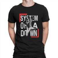 Men S.O.A.D Logo Original T Shirts System Of A Down Cotton Tops Novelty Short Sleeve O Neck Tees New Arrival T-Shirt