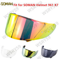 SOMAN 961 X7X8 motorcycle helmet sun visor sun protection UV protection anti-glare windshield helmet motorcycle helmet accessori