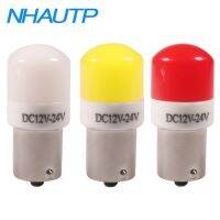 NHAUTP 2Pcs 12V-24V Ceramic 1156 Bulbs BA15s P21w LED Car Reverse Lamp G18 R10w Automoblie Turning Lights DRL 3030-SMD