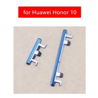 สําหรับ Huawei Honor 10 ปุ่มปรับระดับเสียงปุ่มด้านข้างปุ่มเปิดสวิตช์ปิดเปลี่ยนอะไหล่ซ่อม