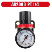 Fitting Gauge Valve Units Treatment Regulator Compressor Control Relief Ar2000-02 Air Mini regulator Pressure G1/4 02 AR2000