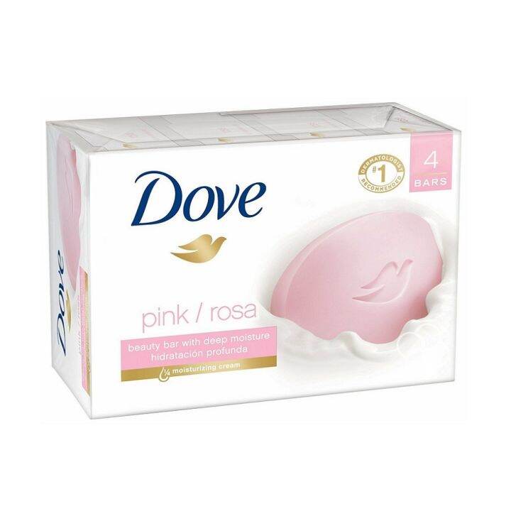 Dove Pink Beauty Bar Soap 4 X 106g Lazada Ph