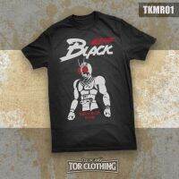 (พร้อมสต็อก)-เหล็กสีดำ Suria T-shirt-streetwear-superhero-tkmr01