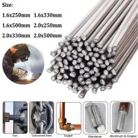 30pcs 10pcs Low Temperature Easy Melt Aluminum Welding Rods Weld Bars Cored Wire Rod Solder Tin Flux for Soldering Aluminum