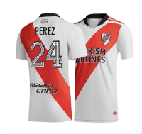 120 ANIVERSARIO High quality 2021 2022 River Plate Jerseys T-shirt customize Perez