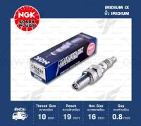 หัวเทียน NGK CR9EIX ขั้ว Iridium ใช้สำหรับ Benelli TNT300-600, Kawasaki Z800, Suzuki GSX750, Yamaha YZF-R15 ตัวเก่า, Mslaz  ER6N abs  KX450F Ninja H2  Ninja1000