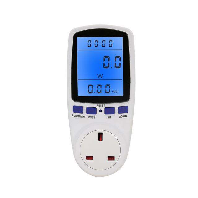 british-standard-back-blue-light-power-metering-socket-multi-function-power-monitor-intelligent-billing-socket-meter