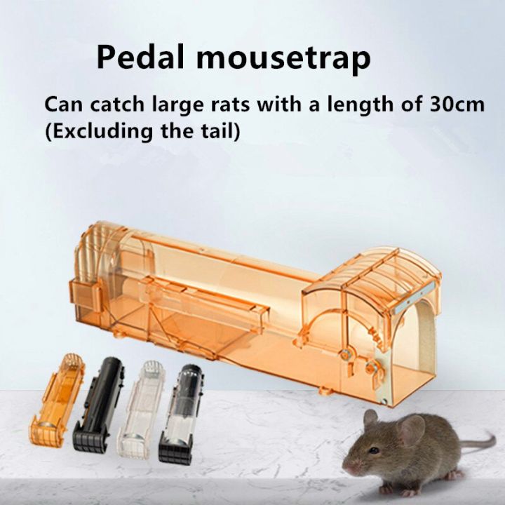 Safe Firm Humane Reusable Plastic Rodents Trap Household Mouse