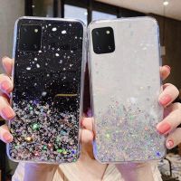 BGF Glitter for samsung galaxy NOTE 10 Silicone Soft Cover note10 lite N770F Back