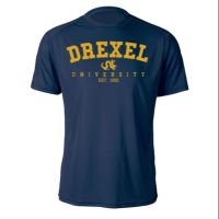 DREXEL UNIVERSITY graphic cotton TSHIRT for men