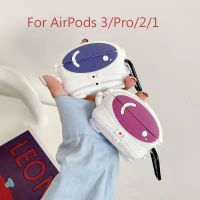 Hot 3D Cute Astronaut Headphones For Airpods Pro Case Silicone Cartoon Cover For Air Pods 3 2 Sakura Cup Wireless Charging Cover Wireless Earbud Cases