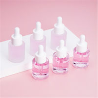 20Ml Empty Frostedclear Glass Dropper Bottle Aromatpy Liquid For Essence Massage Serum Basic Oil Pite Refillable ประกอบด้วย