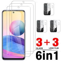 6in1 Screen Protector For Xiaomi Redmi Note 10 5G Camera Lens Protective Film For xaomi redmi note 10 9 8 pro max Tempered Glass