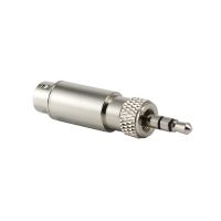 HIXMAN CA803 Convert Adapter For Audio Technica Hirose 4-Pin cW To Sennheiser 3.5mm Locking Plug Wireless Transmitter