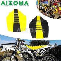 For Suzuki DR650 DRZ RM RMZ RM-Z 650 125 250 450 650 Yellow Universal Off-RoadDirt Bike Rubber Vinyl Gripper Soft Seat Cover