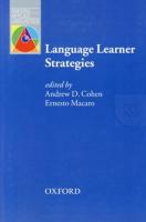 Bundanjai (หนังสือภาษา) Oxford Applied Linguistics Language Learner Strategies (P)