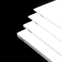 3PCS Model Making Material White Foam Flat Board Sheet 2mm 3mm 5mm 8mmThickness for DIY Sand Table Scene Layout