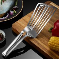 Skeleton Grill Clip Kitchen Oil Filter Food Clip Baking Bread Steak Clip Hand Grill Clip 304 Stainless Steel Fish Spatula Clip