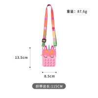 New Christmas Backpack School Bags Pop Fidget Toys Kids Pencil Cases Simple Dimple Sensory Figet Toy BoysGirls Bolso Antistress