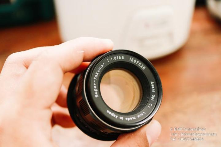 ขายเลนส์มือหมุน-takumar-55mm-f1-8-serial-1597526-for-canon-eos-dslr