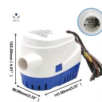 Automatic 12V 1100GBH Bilge Water Pump Submersible Pumps with Float Switch