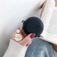 Pro 6 earbuds case fashion flower Keychain Silicone Protective Accessories Pro 6 TWS Wireless Mini Earphone Cover Wireless Earbud Cases