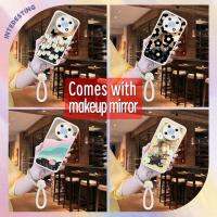 trend Makeup mirror Phone Case For Huawei Enjoy50 Pro/Nova Y90 4G Liquid silicone flower tulip youth Heat dissipation