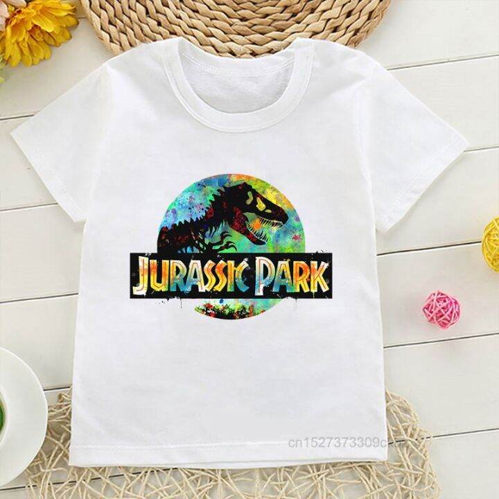 2023-newjurassic-park-t-shirt-jurassic-world-dominion-tshirts-kids-dinosaur-clothes-boys-girls-t-shirt-camisetas-white-summer-tees-tops