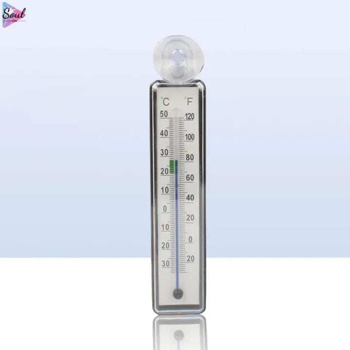 Soul Fish Tank Thermometers Waterproof Suction Cup Anticollision Water