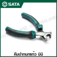 SATA คีมปากนกแก้ว มินิ 4.5 นิ้ว รุ่น 70616A ( 4.5" High Leverage Mini End Cutting Pliers )