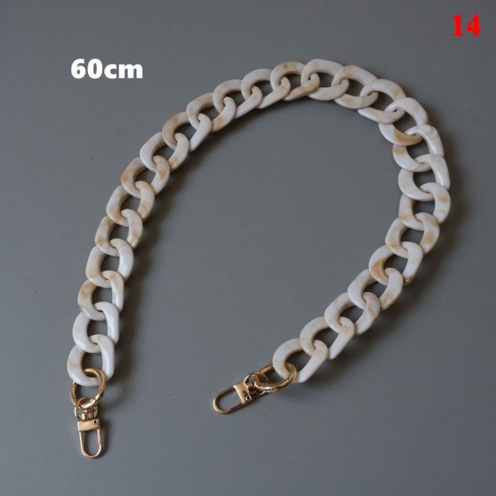 hot-40-60-80-120cm-bag-shoulder-chain-resin-ink