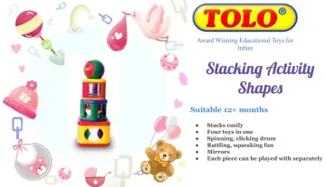 Tolo Toys  Award winning educational toys for infants.