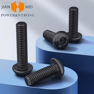 ﹉ 1/8 5/32 3/16 1/4 5/16 3/8 4 6 8 10 10.9 Grade Anglo-American Standard Round Head Hexagon Socket Screw Bolt Inches Unit