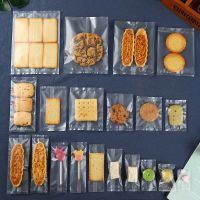 LBSISI Life 100pcs Frosted Cookie Candy Hot Seal Bag Snowflake Cake Nougat Package Small Cranberry Machine Sealed Bag