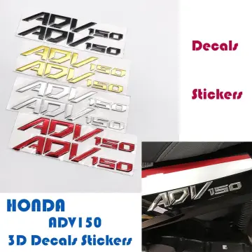 Vertical Honda sticker -  - Best moto decals