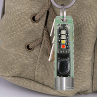 Móc Khóa Mini Móc Treo Đèn Pin Có Thể Sạc Qua USB Đèn LED Đèn Pin Đèn Chống Nước Cầm Tay Cho Khẩn Cấp Ngoài Trời Cắm Trại thumbnail